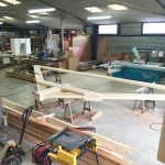 Fabrication ferme entrait moisé